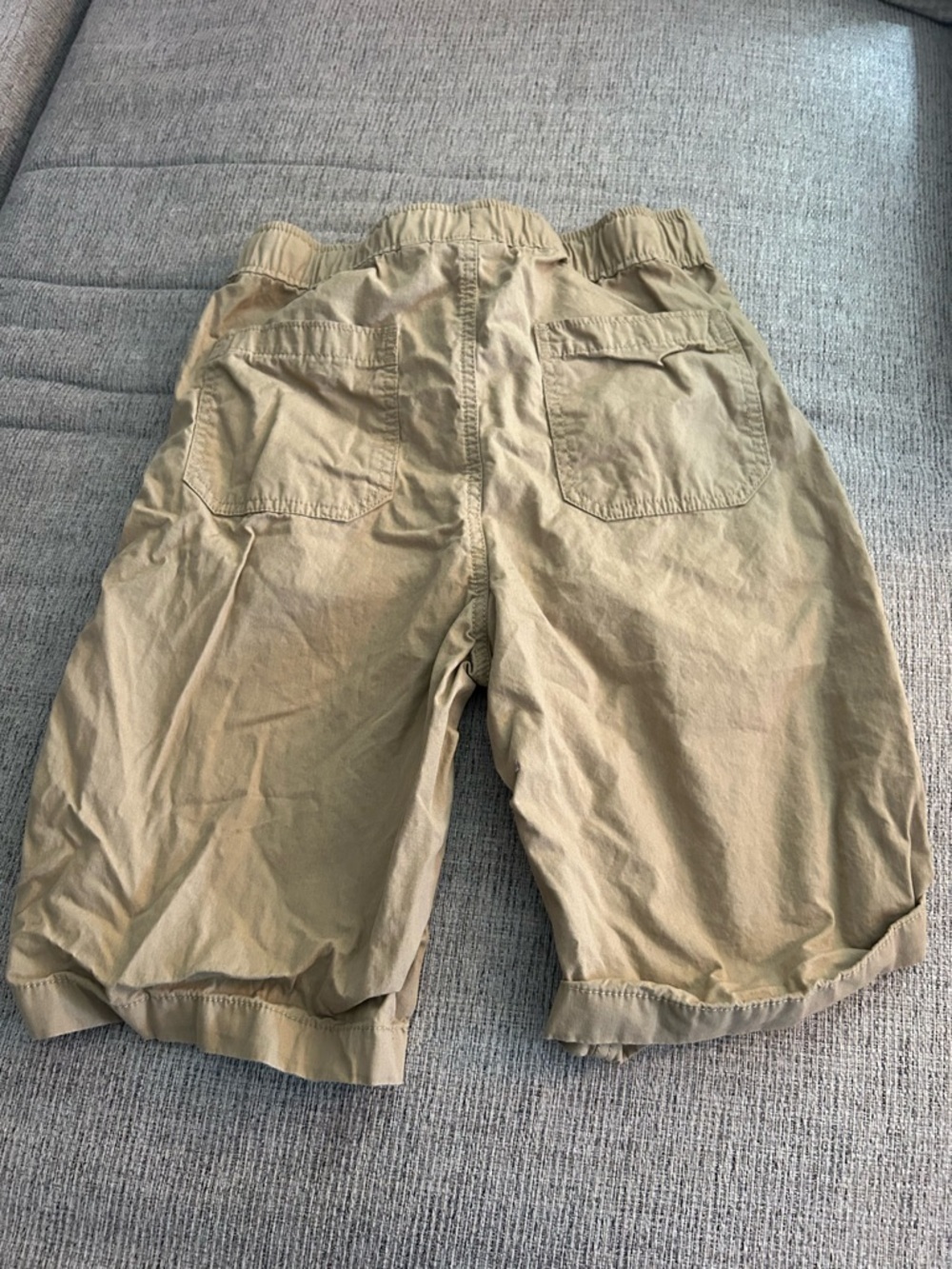 The Children's Place Khaki Drawstring Hybrid Shorts - Picture 3 of 3